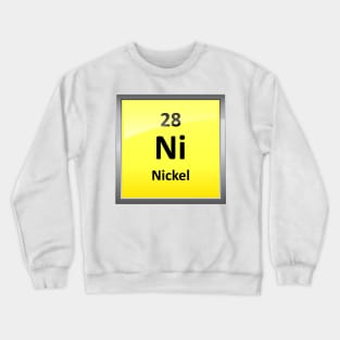 Nickel Element Symbol - Periodic Table Crewneck Sweatshirt